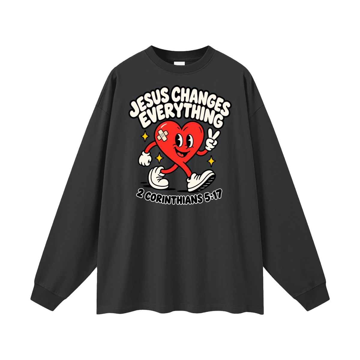 JESUS CHANGES EVERYTHING Long Sleeve T-Shirt