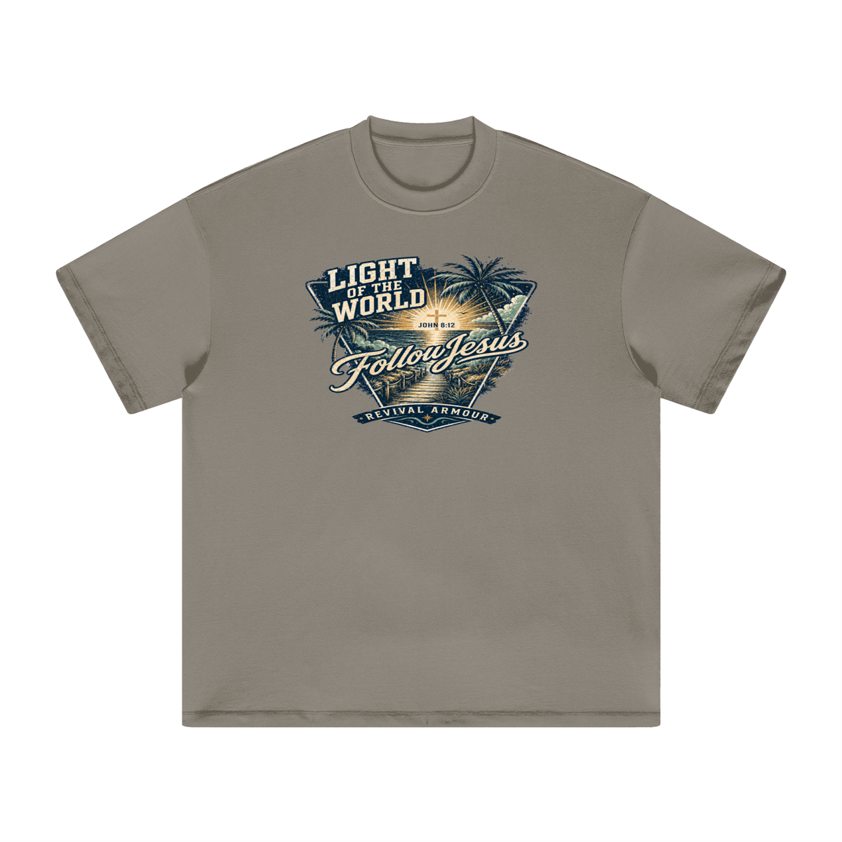 LIGHT OF THE WORLD FOLLOW JESUS REVIVAL ARMOUR T-Shirt