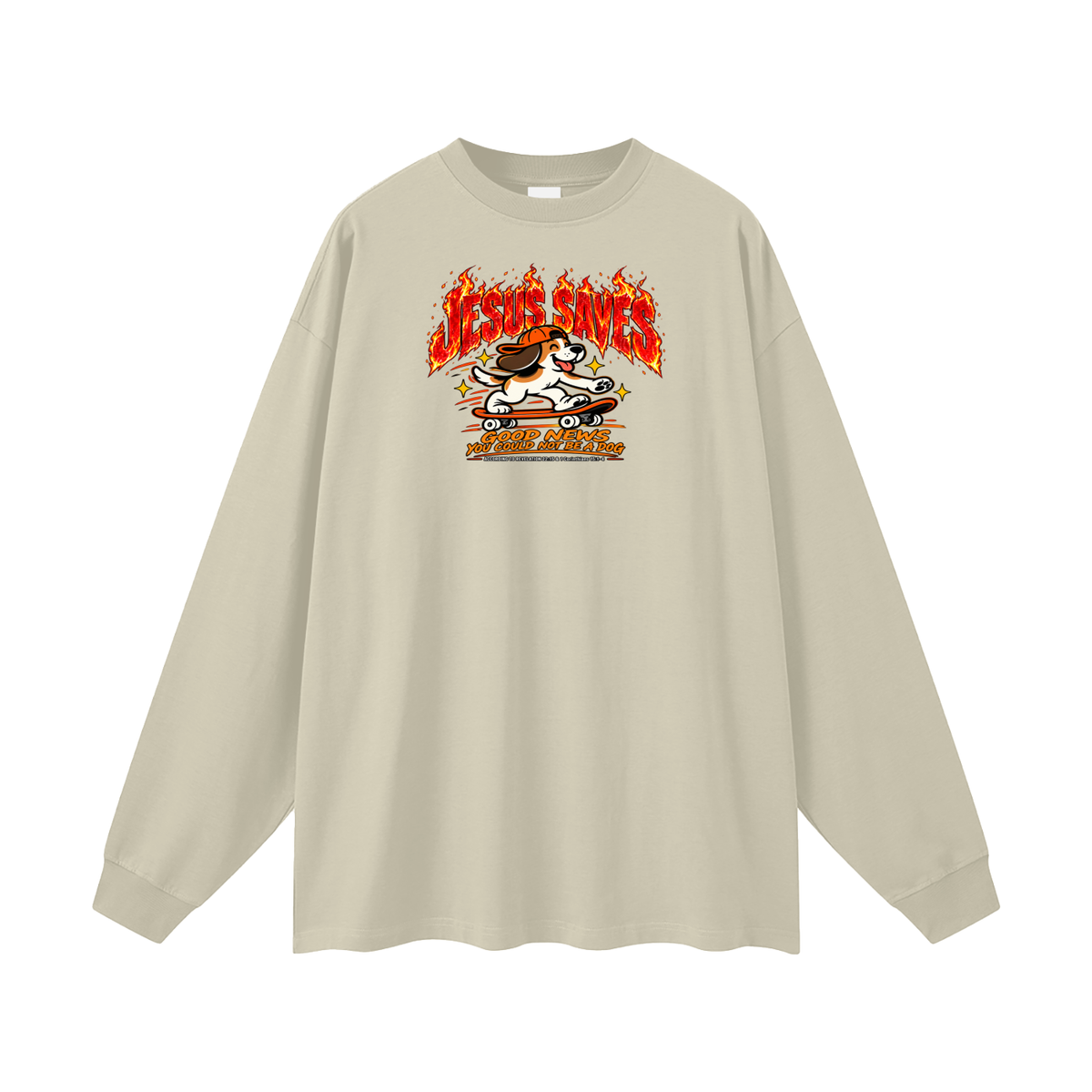 CAST ALL YOUR BURDENS TO JESUS ACCORDING TO Matthew 11:28–30 THO Long Sleeve T-Shirt