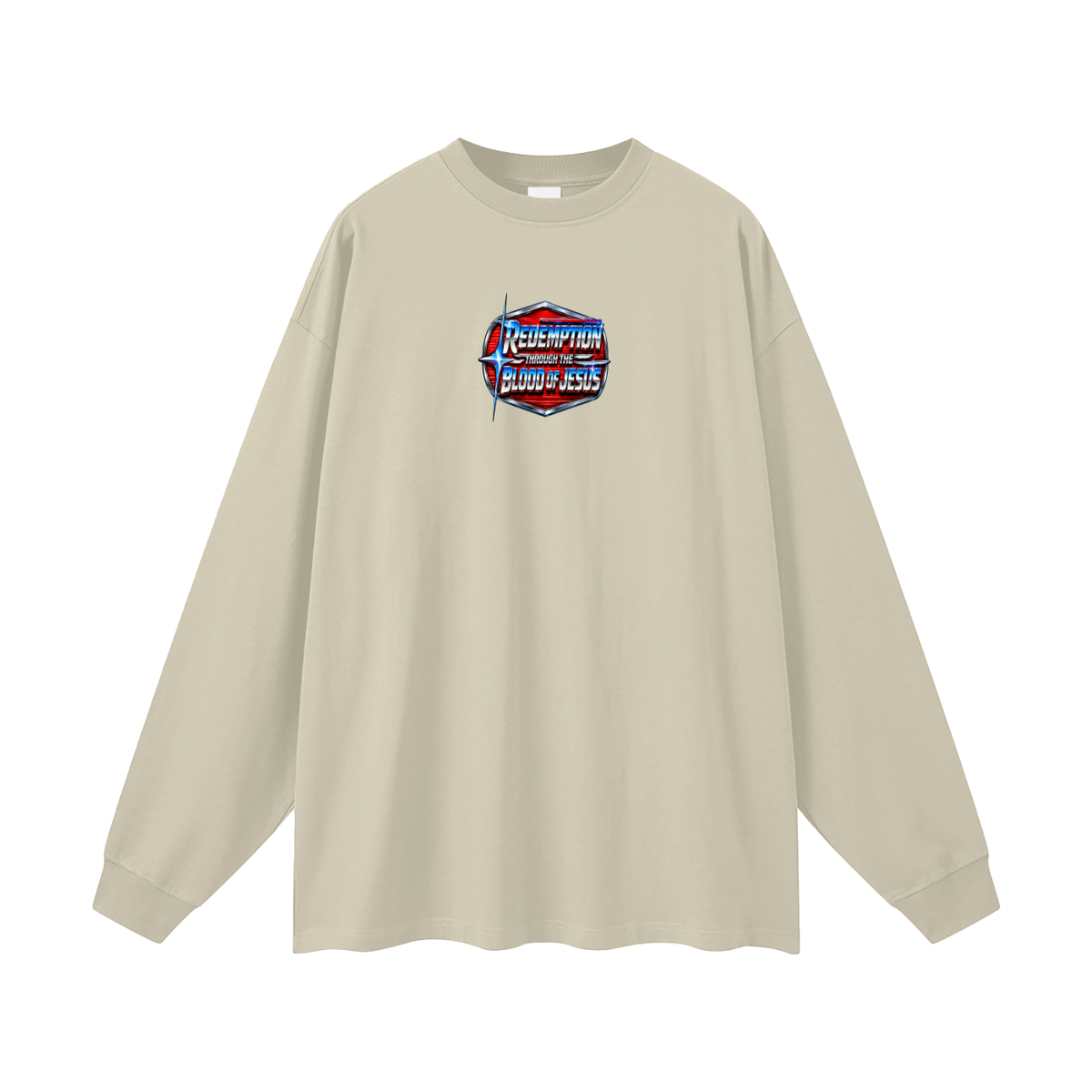 REDEMPTION THROUGH THE BLOOD OF JESUS Long Sleeve T-Shirt
