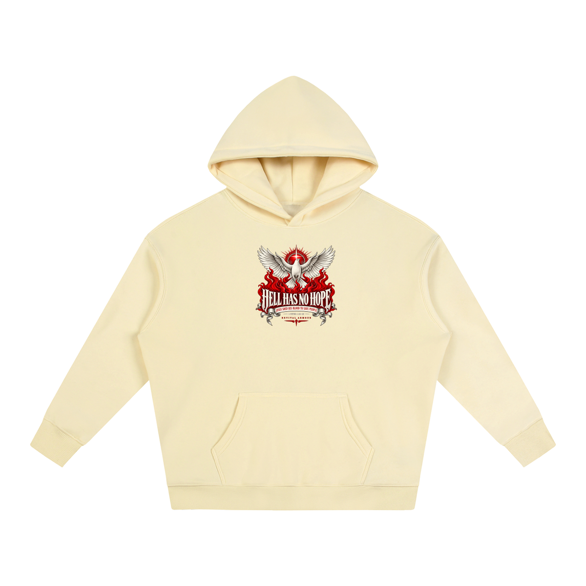 HELL HAS NO HOPE JESUS SHED HIS BLOOD TO SAVE PEOPLE Hoodie