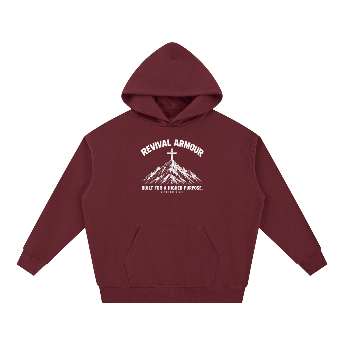 REVIVAL ARMOUR BUILT FOR A HIGHER PURPOSE. 1 PETER 2:24 Hoodie