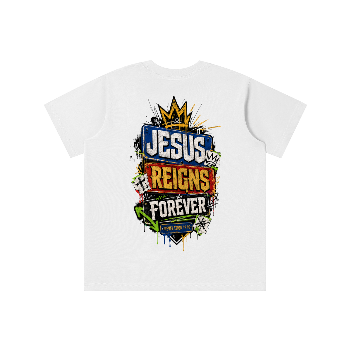 Jesus Reigns Forever youth T-shirt