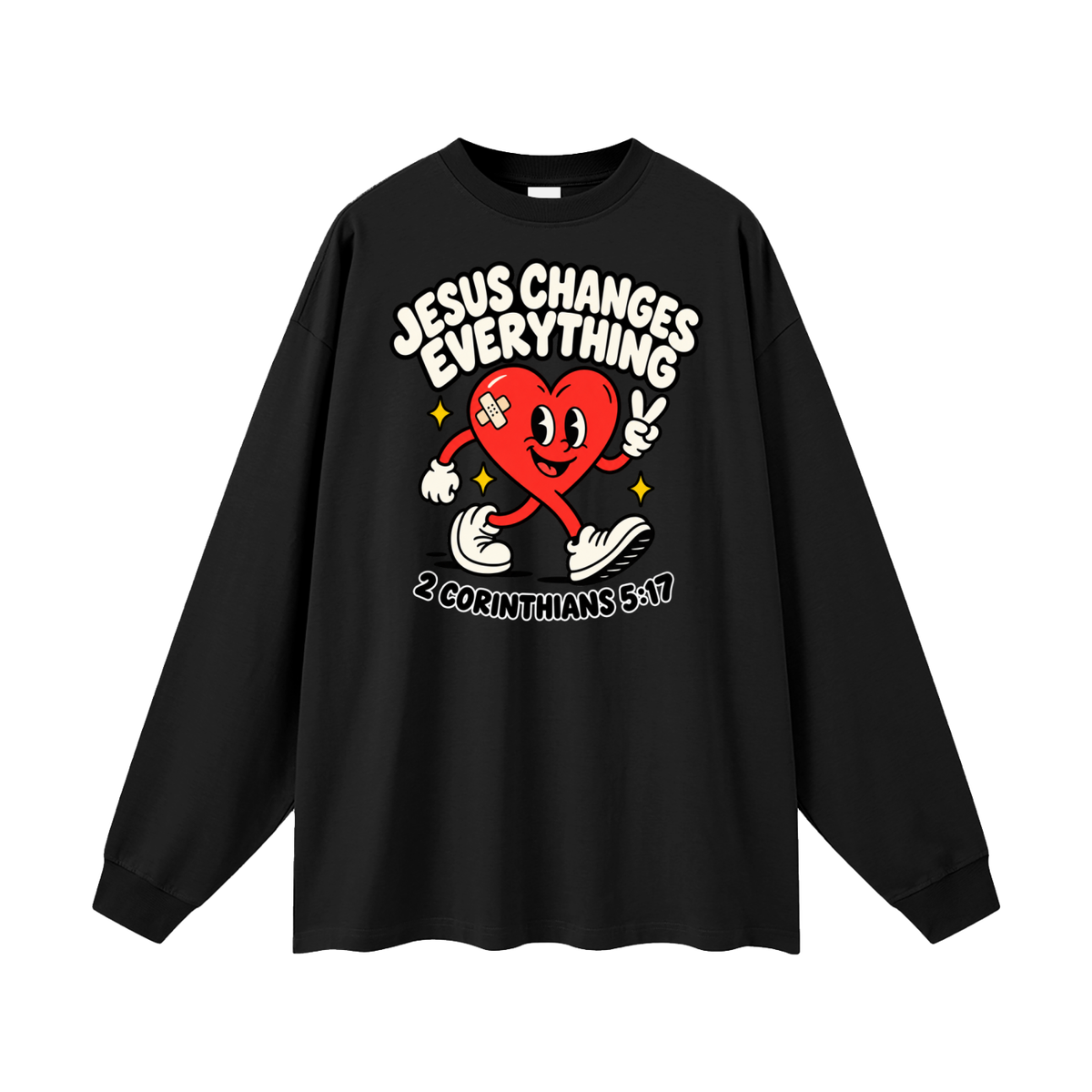 JESUS CHANGES EVERYTHING Long Sleeve T-Shirt