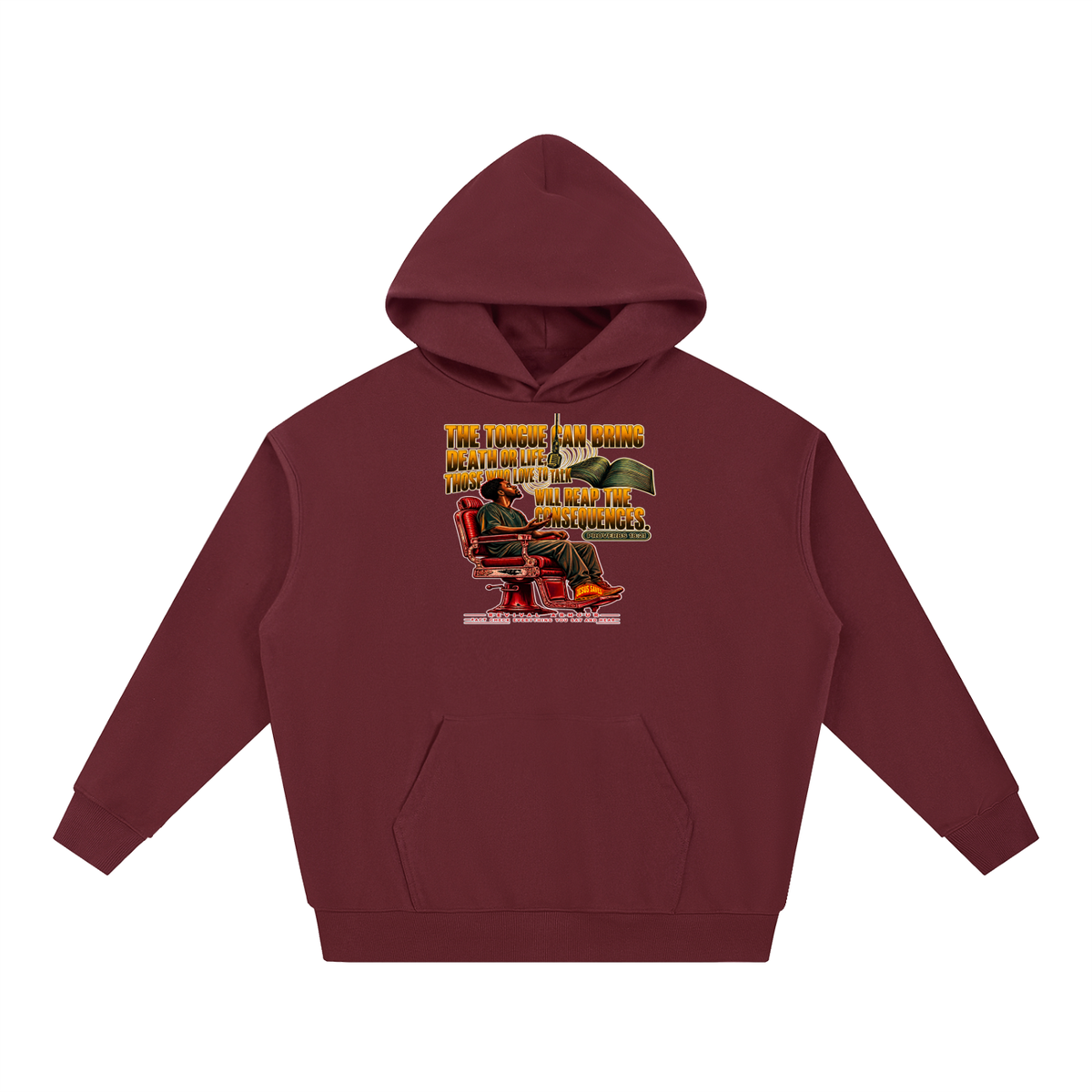 PROVERBS 18:21 NLT Hoodie