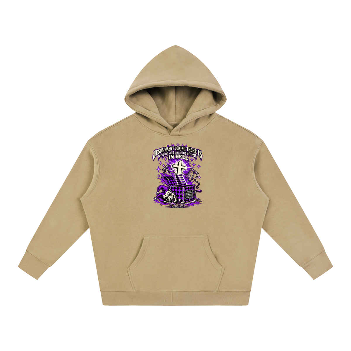 Jesus wasn’t joking there is weeping and gnashing of teeth in hell Hoodie