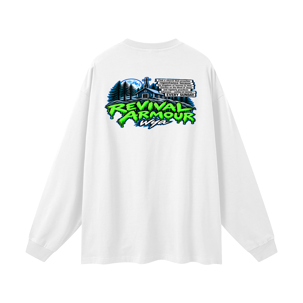 REVIVAL ARMOUR wya Long Sleeve T-Shirt