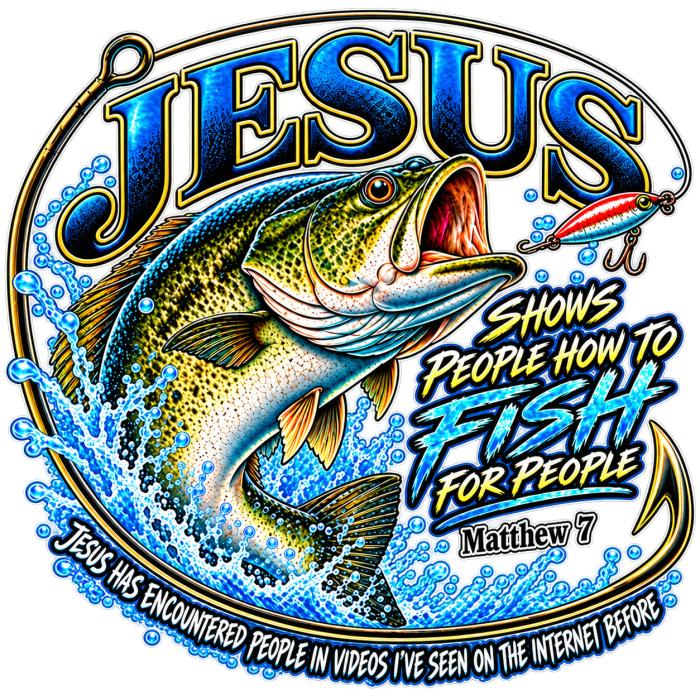 JESUS SHOWS PEOPLE HOW TO FISH FOR PEOPLE _ Matthew 7 Hoodie
