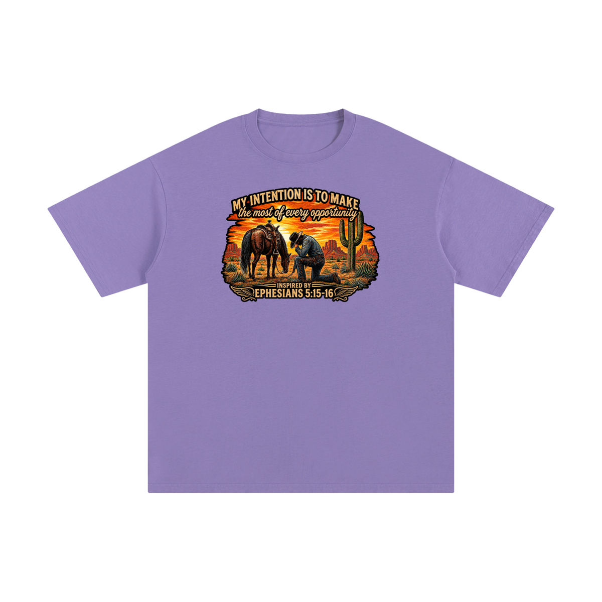 MY INTENTION IS TO MAKE THE MOST OF EVERY OPPORTUNITY INSPIRED BY EPHESIANS 5:15-16 T-Shirt