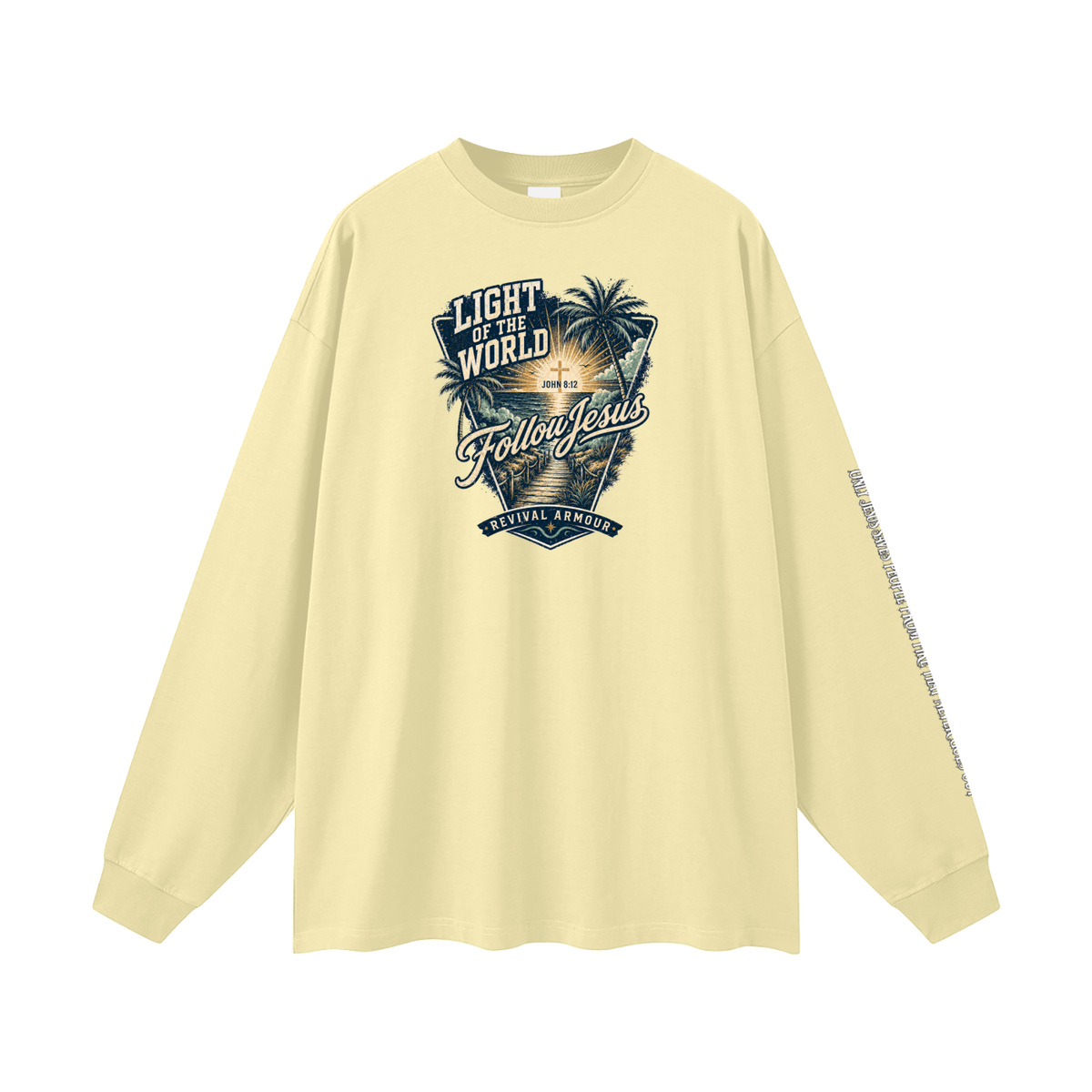 Oversized Unisex Long Sleeve T-Shirt