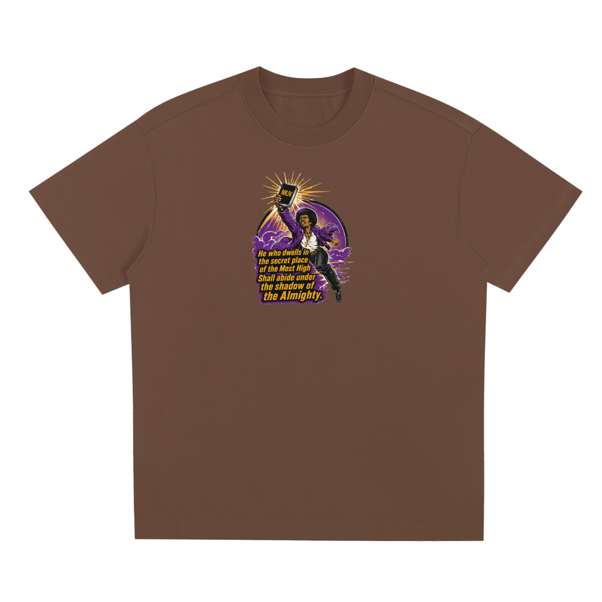 NKJV Psalms 91:1 T-Shirt