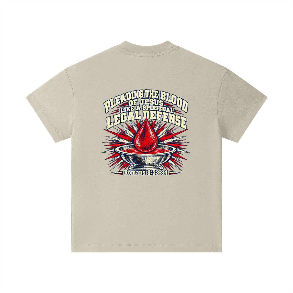 pleading the blood of Jesus like a spiritual legal defense Kids T-Shirt