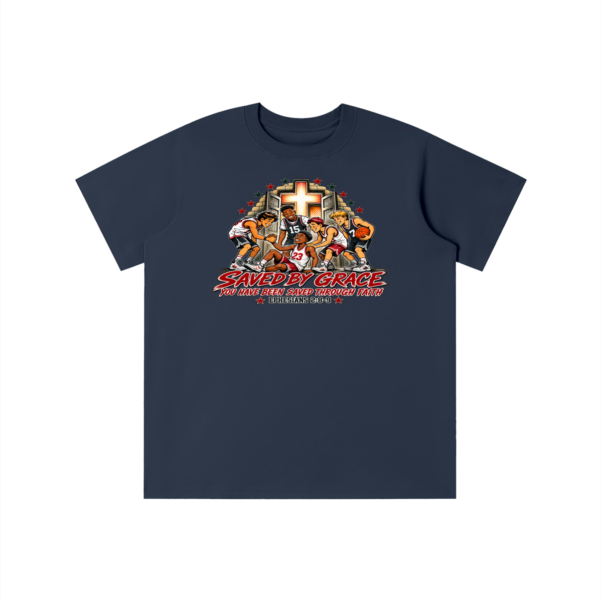 Saved By Grace You Been Saved Through Faith youth T-shirt