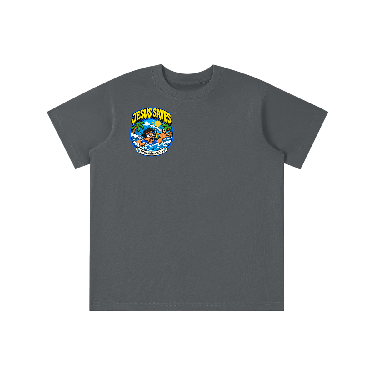 Jesus saves youth T-shirt