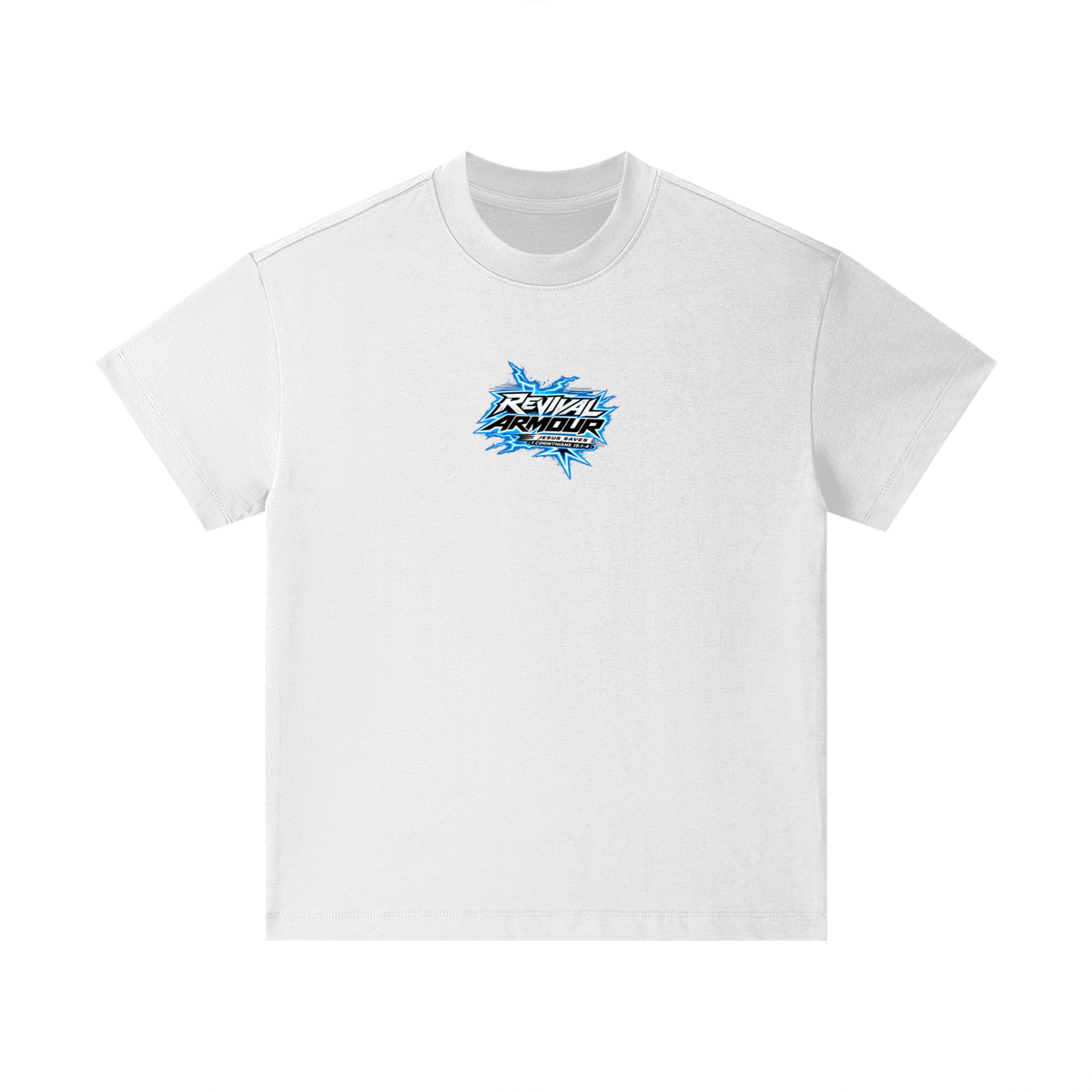REVIVAL ARMOUR JESUS SAVES -1 CORINTHIANS 15:1-4- Kids T-Shirt