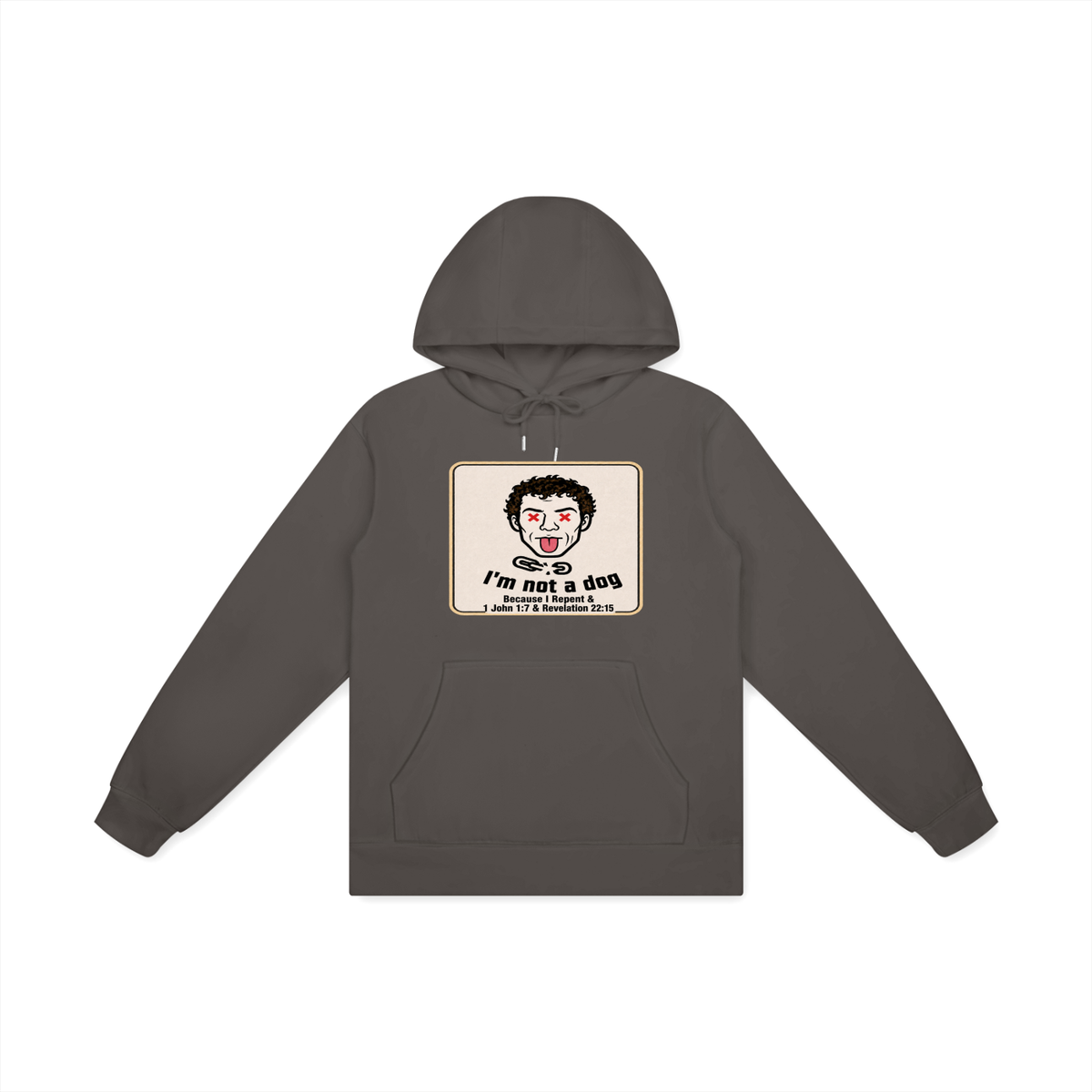 I'm not a dog Hoodie