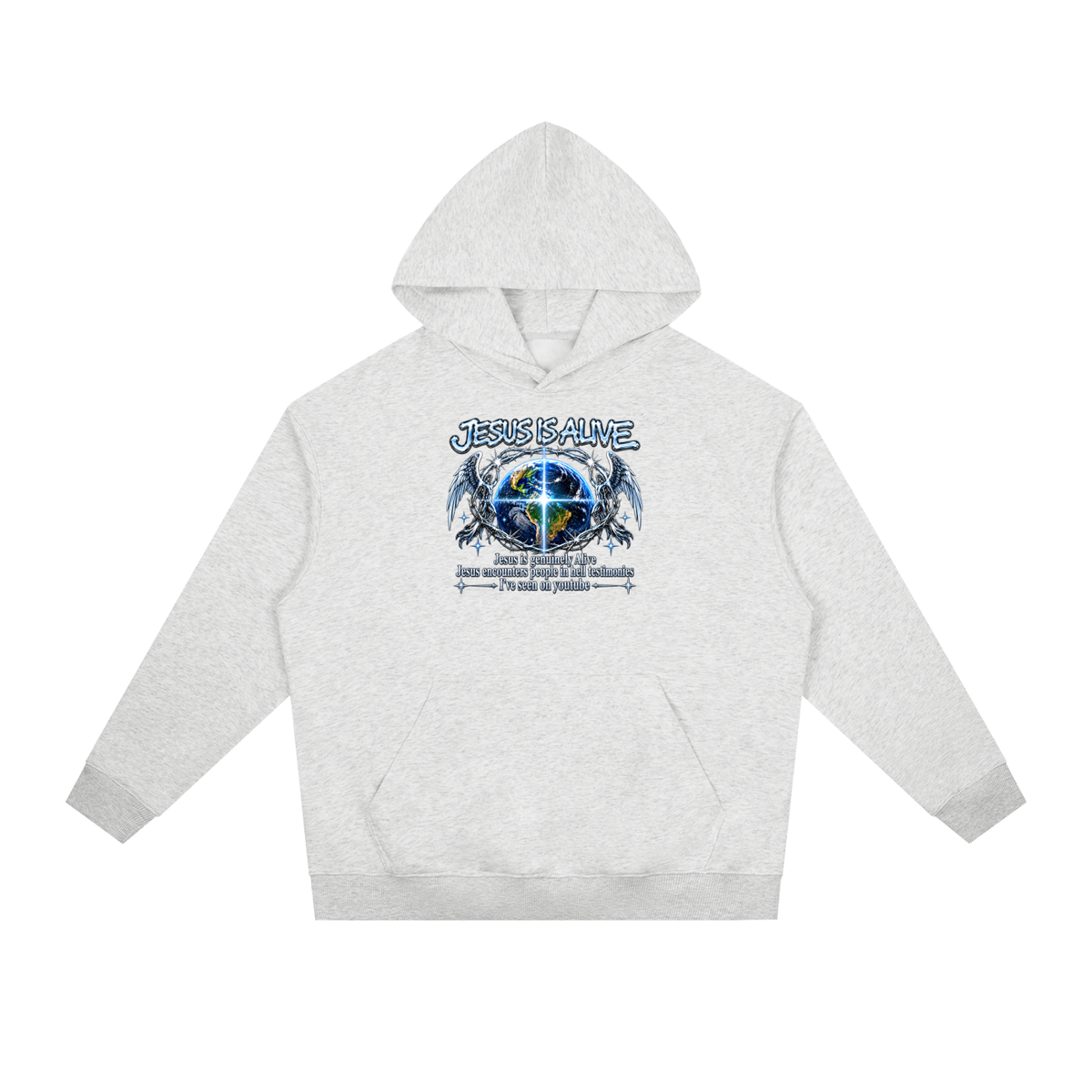 JESUS IS ALIVE Jesus is genuinely Alive Jesus encounters people in hell testimonies I've seen on youtube Hoodie