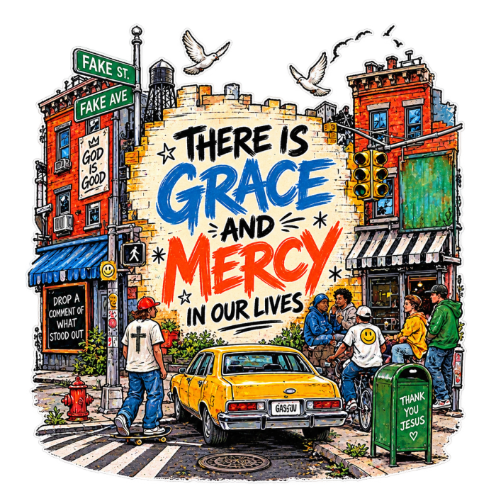 THERE IS GRACE AND MERCY IN OUR LIVES THANK YOU JESUS Hoodie