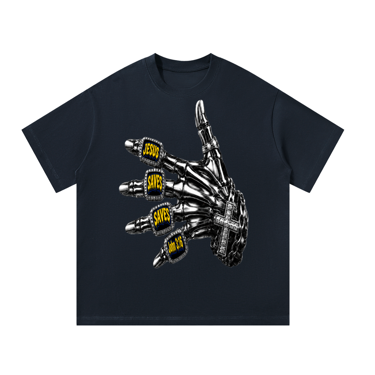 Jesus saves saves John 3:16 T-Shirt