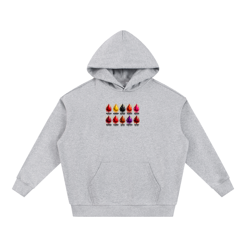 10 BLOOD LOGOS Hoodie