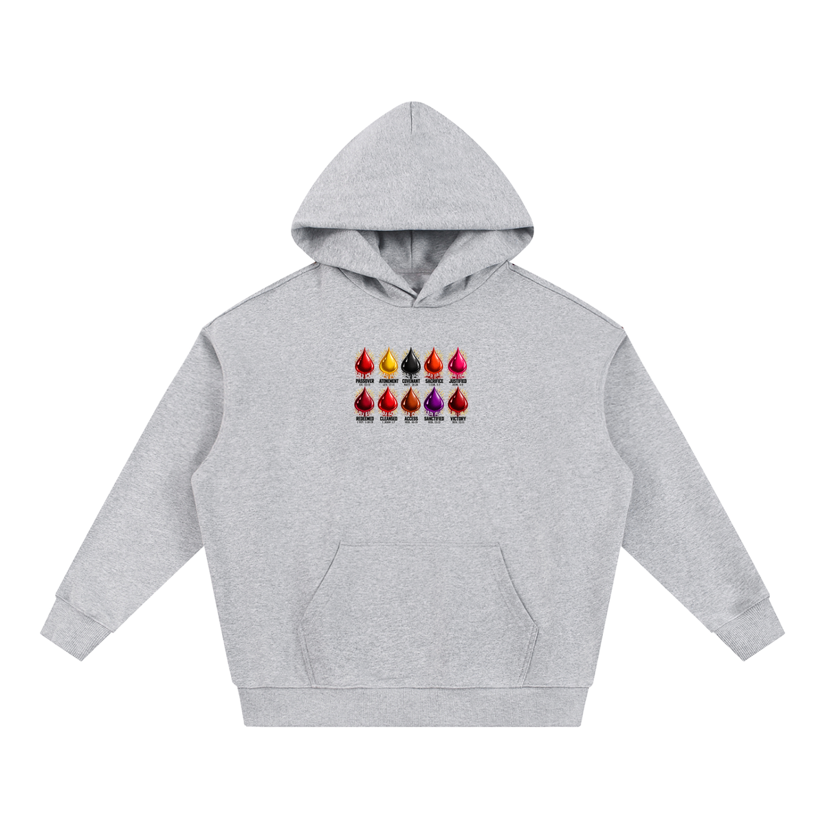 10 BLOOD LOGOS Hoodie