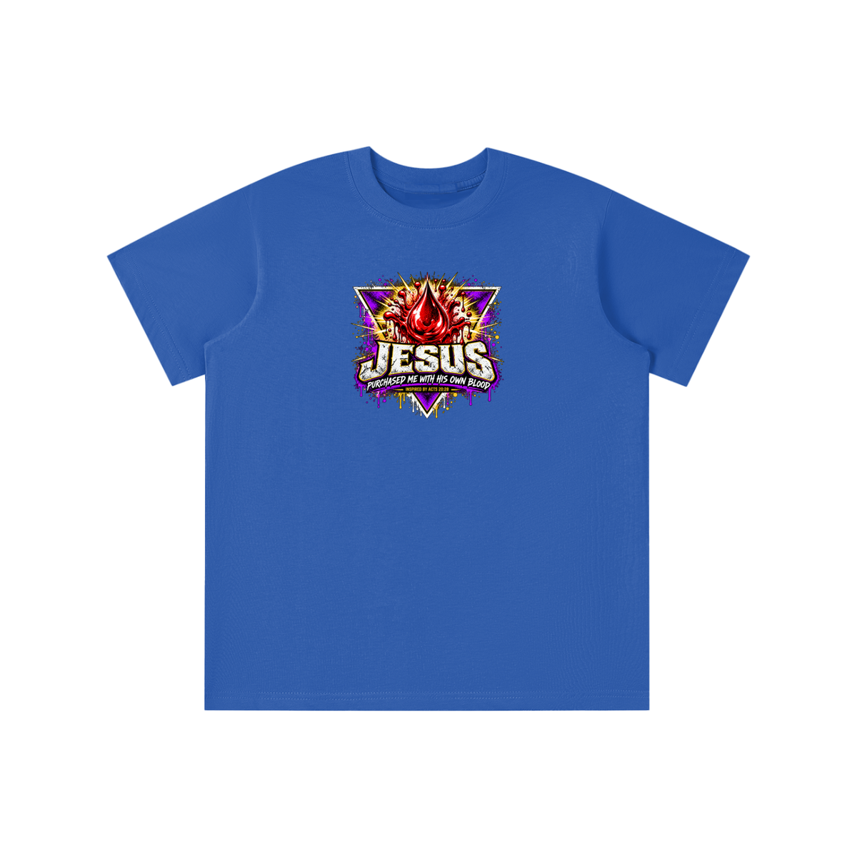 JESUS PURCHASED ME WITH HIS OWN BLOOD INSPIRED BY ACTS 20:28 youth T-shirt