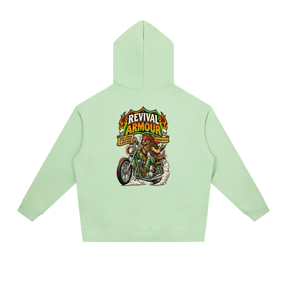 JESUS SAVES REVIVAL ARMOUR SEND A DEMON TO THE DESERT IN THE NAME OF JESUS Hoodie