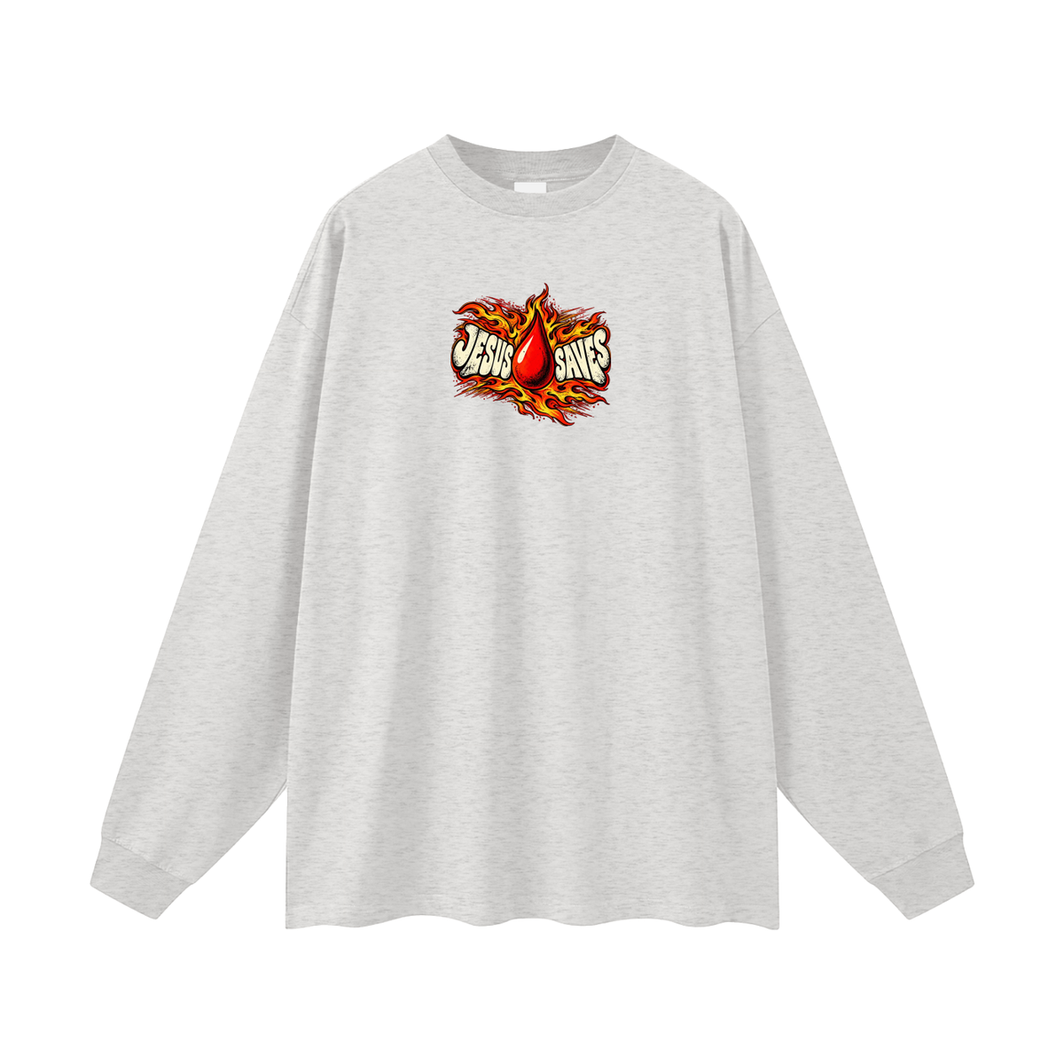 JESUS SAVES Long Sleeve T-Shirt