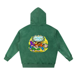 JESUS DIED ONCE BACKED UP BY Romans 6:9-10 Hoodie