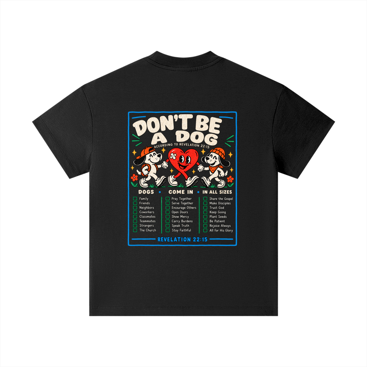 CAST ALL YOUR BURDENS TO JESUS ACCORDING TO Matthew 11:28–30 THO Kids T-Shirt