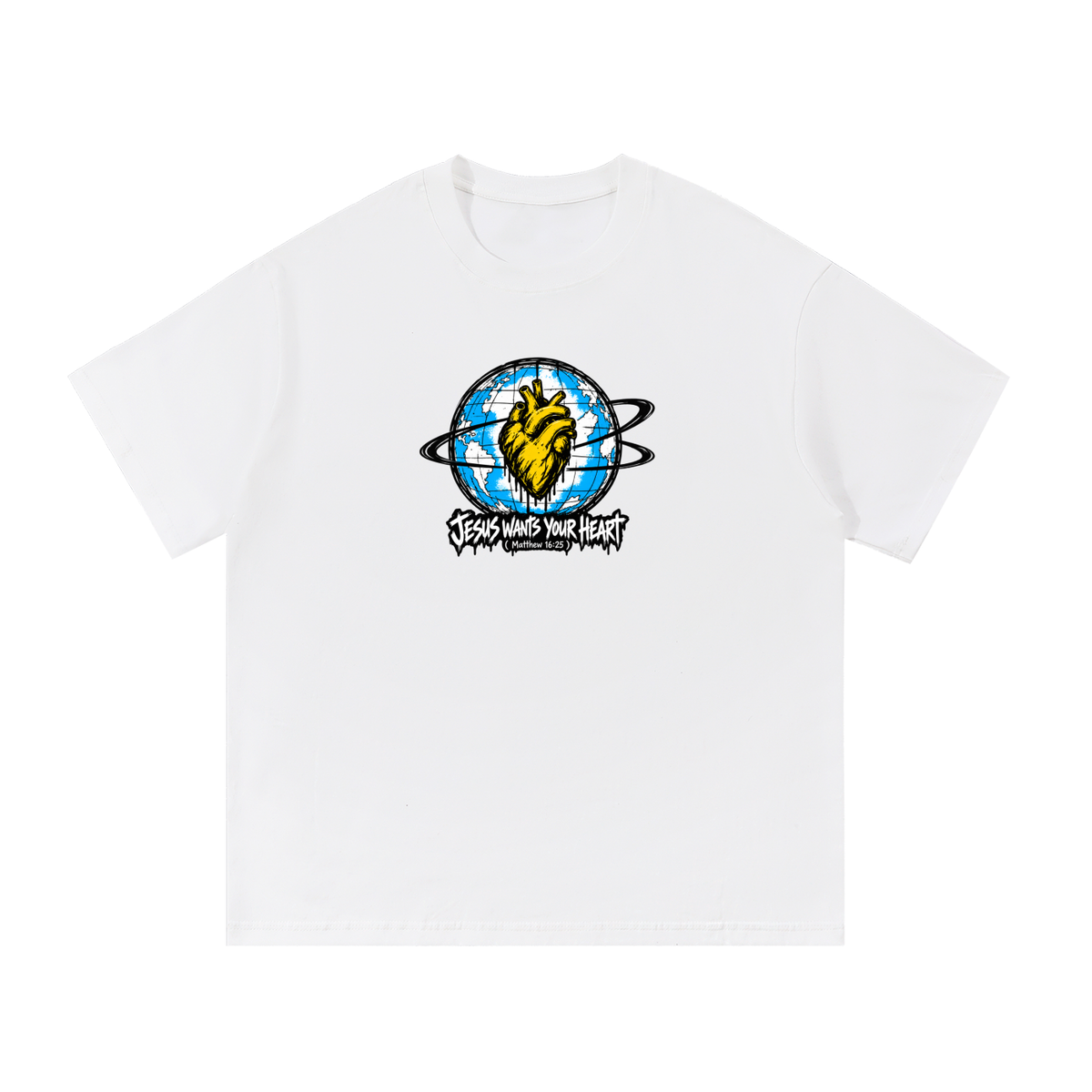 JESUS WANTS YOUR HEART ( MATTHEW 16:25 ) T-Shirt