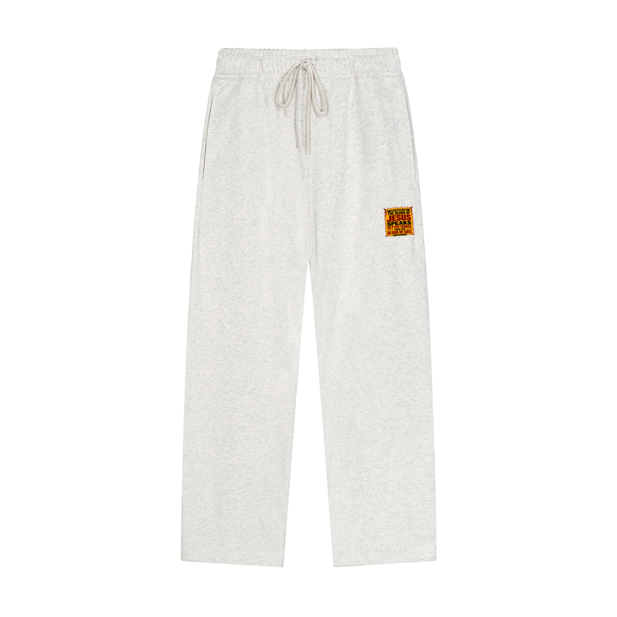 JESUS ALWAYS WINS THE BLOOD OF JESUS SPEAKS BETTER THINGS THAN THE BLOOD OF ABEL & HEBREWS12:24 Sweatpants
