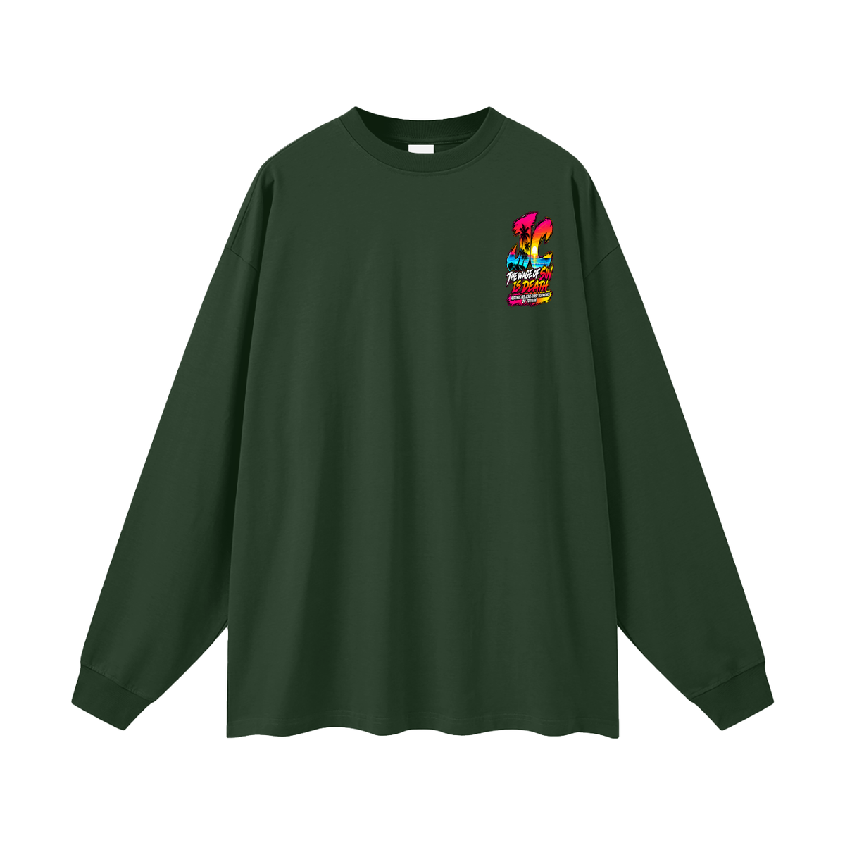 THE WAGE OF SIN IS DEATH AND THERE ARE JESUS CHRIST TESTIMONIES ON YOUTUBE Long Sleeve T-Shirt