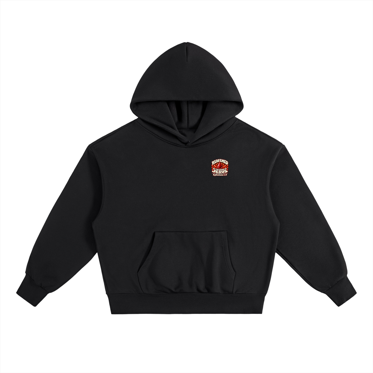 REDEEMED BY THE BLOOD OF JESUS ACCORDING TO EPHESIANS 1:7 IF YOU DON'T REPENT YOU'LL BURN FOREVER ACCORDING TO MARK 9:43-48 Hoodie