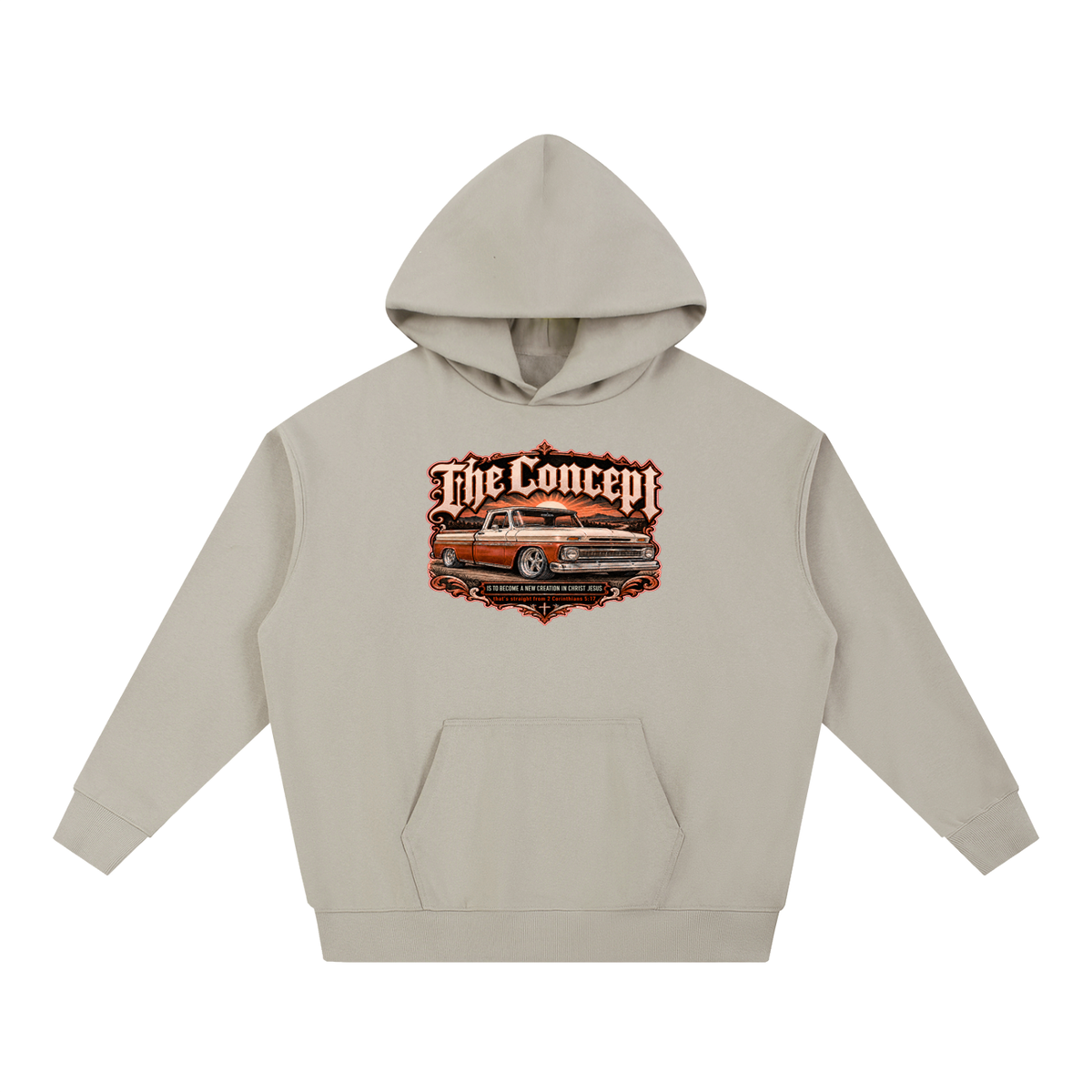 The Concept IS TO BECOME A NEW CREATION IN CHRIST JESUS that's straight from 2 Corinthians 5:17 Hoodie