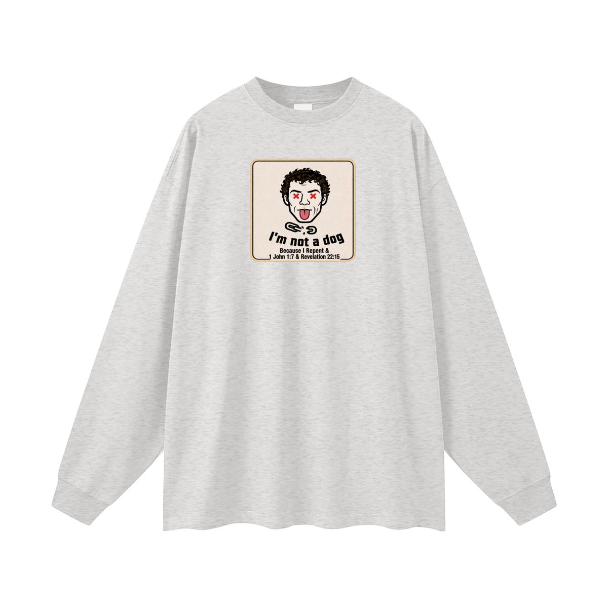 Oversized Unisex Long Sleeve T-Shirt