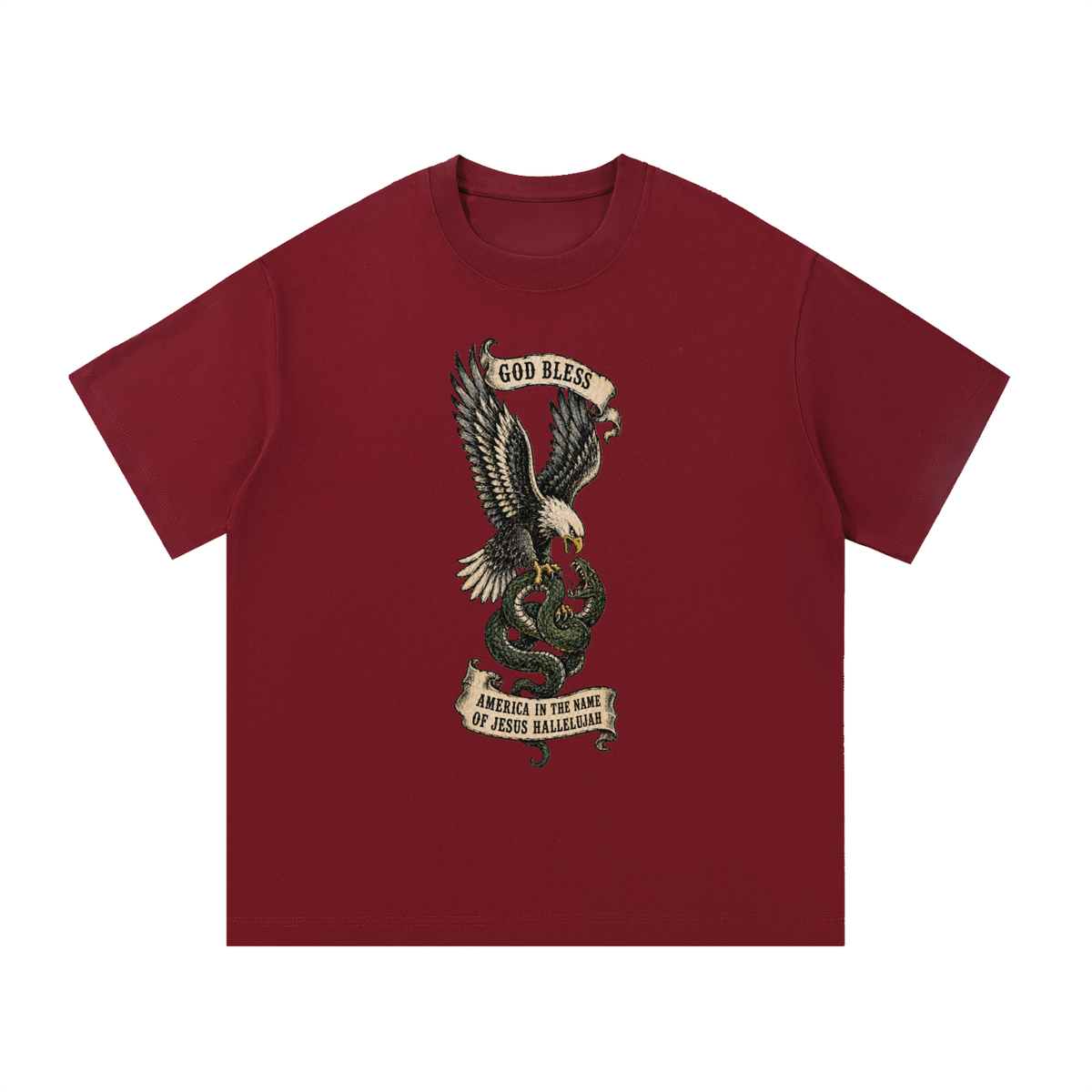 GOD BLESS AMERICA IN NAME OF JESUS HALLELUJAH T-Shirt