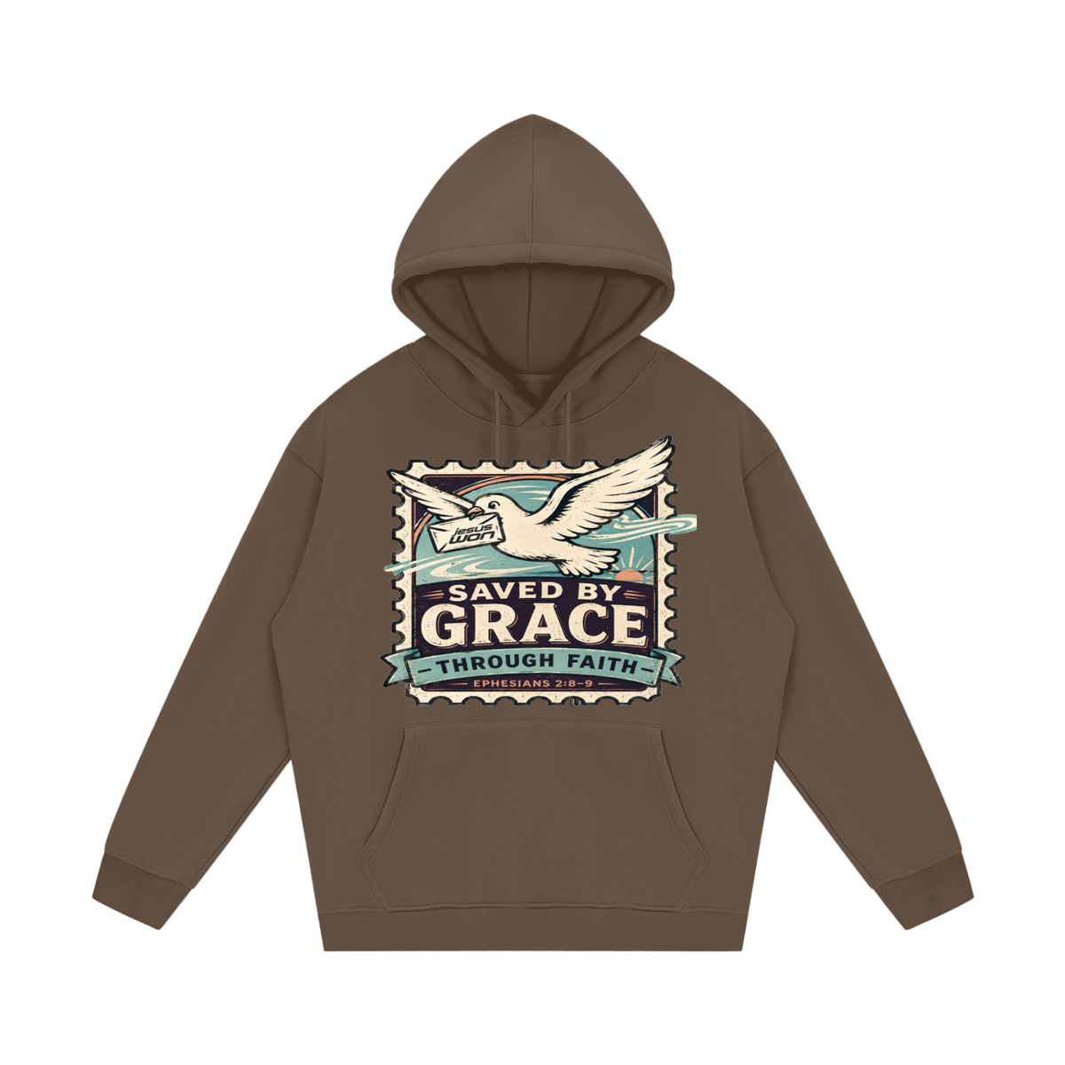 Saved by Grace through faith Hoodie