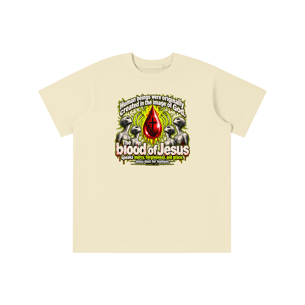 HUMAN BEINGS WERE ORIGINALLY CREATED IN THE IMAGE OF GOD youth T-shirt