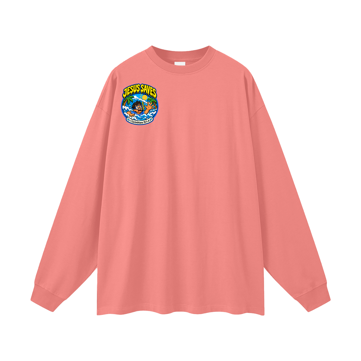 Jesus saves Long Sleeve T-Shirt