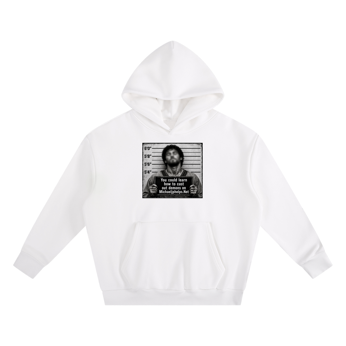 You could learn how to cast out demons on Michaeljphelps.Net Hoodie