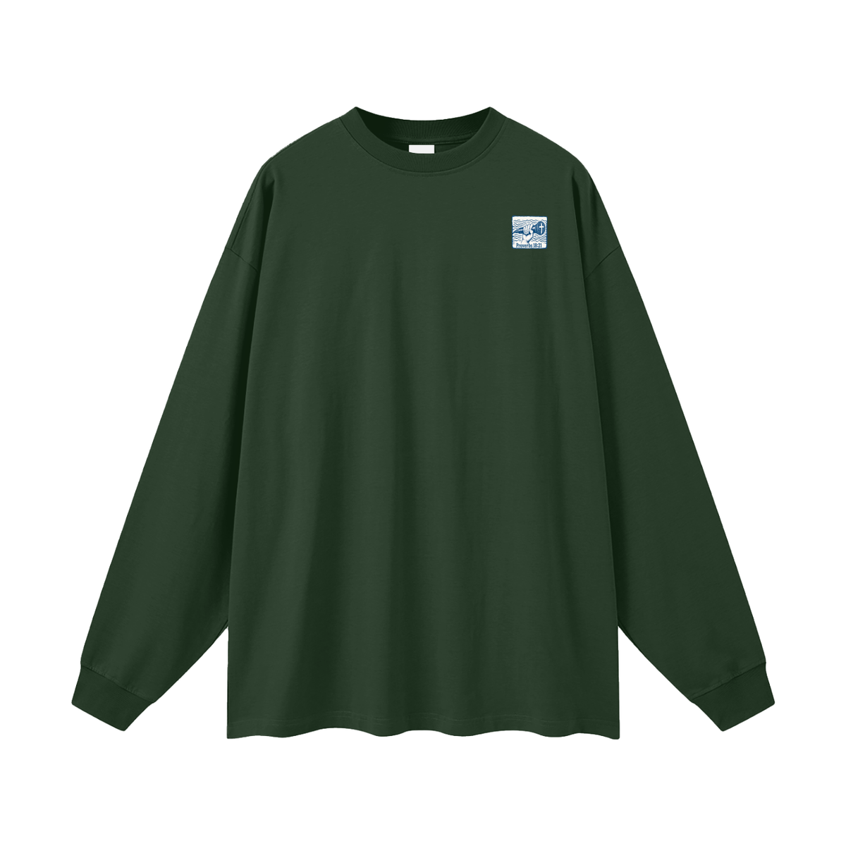 Proverbs 18:21 mic Long Sleeve T-Shirt