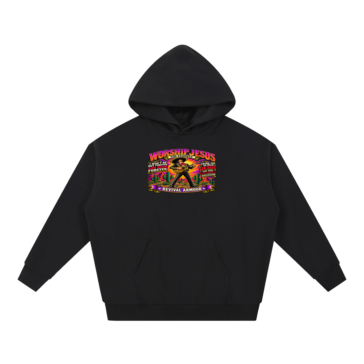 WORSHIP JESUS revival armour Hoodie