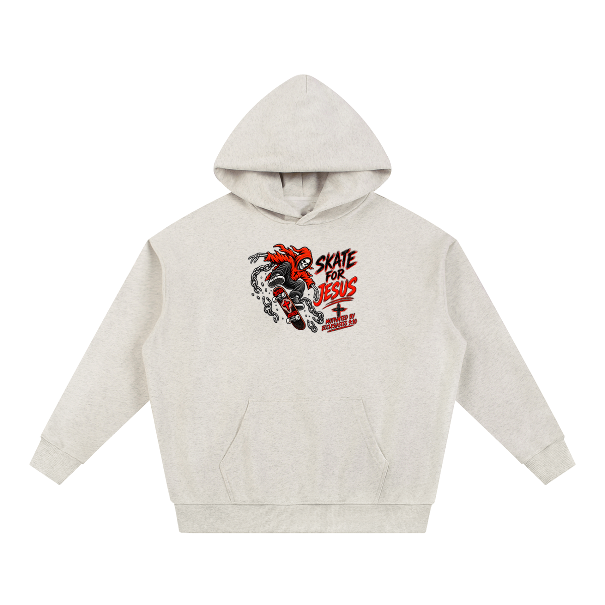 SKATE FOR JESUS MOTIVATED BY ECCLESIASTES 9:10 Hoodie