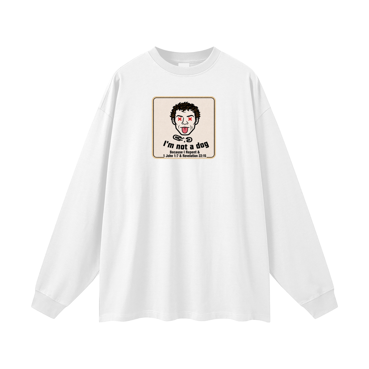 Oversized Unisex Long Sleeve T-Shirt