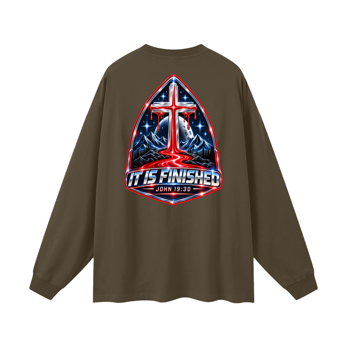 REDEMPTION THROUGH THE BLOOD OF JESUS Long Sleeve T-Shirt