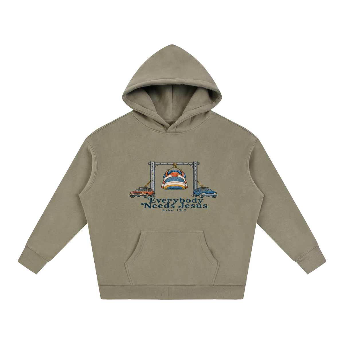 Everybody needs Jesus Hoodie