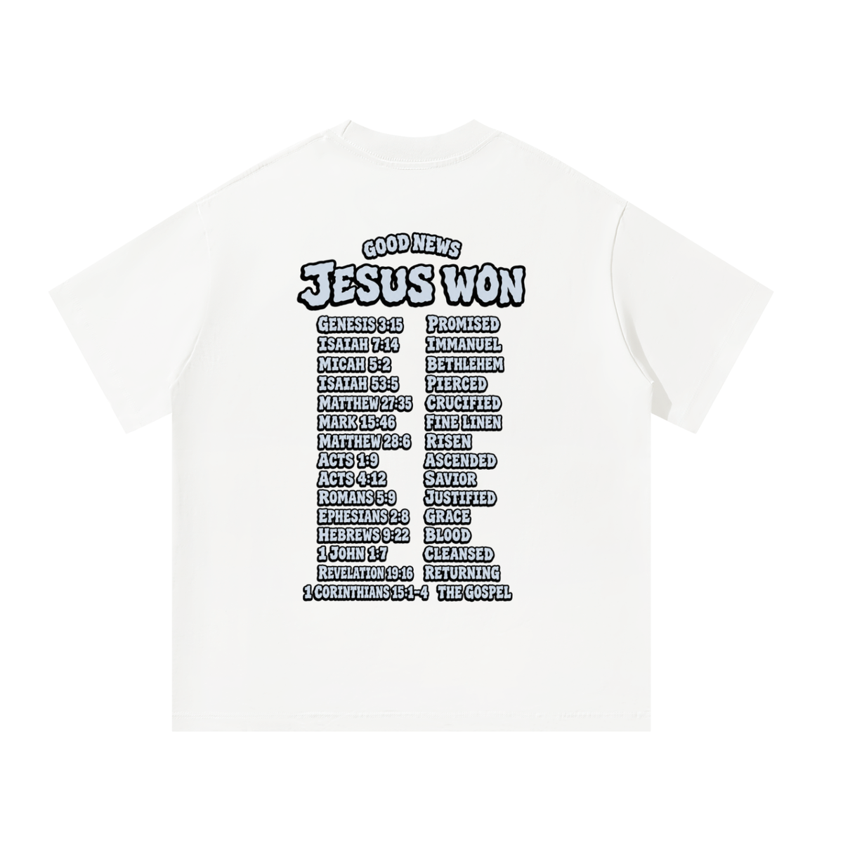 Jesus Won T-Shirt