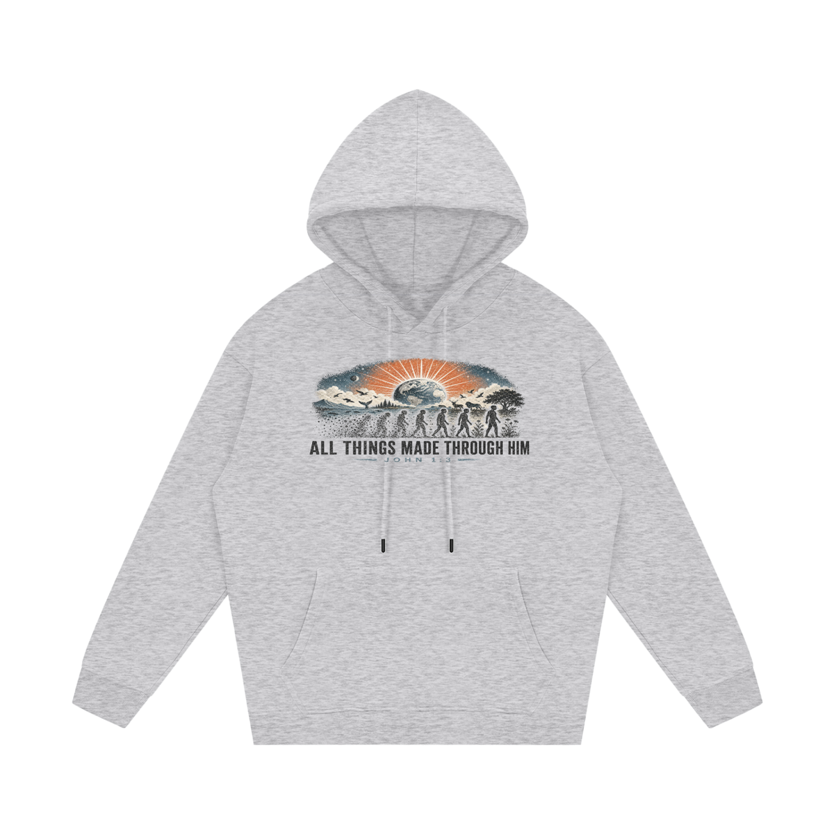 All things made through him Hoodie