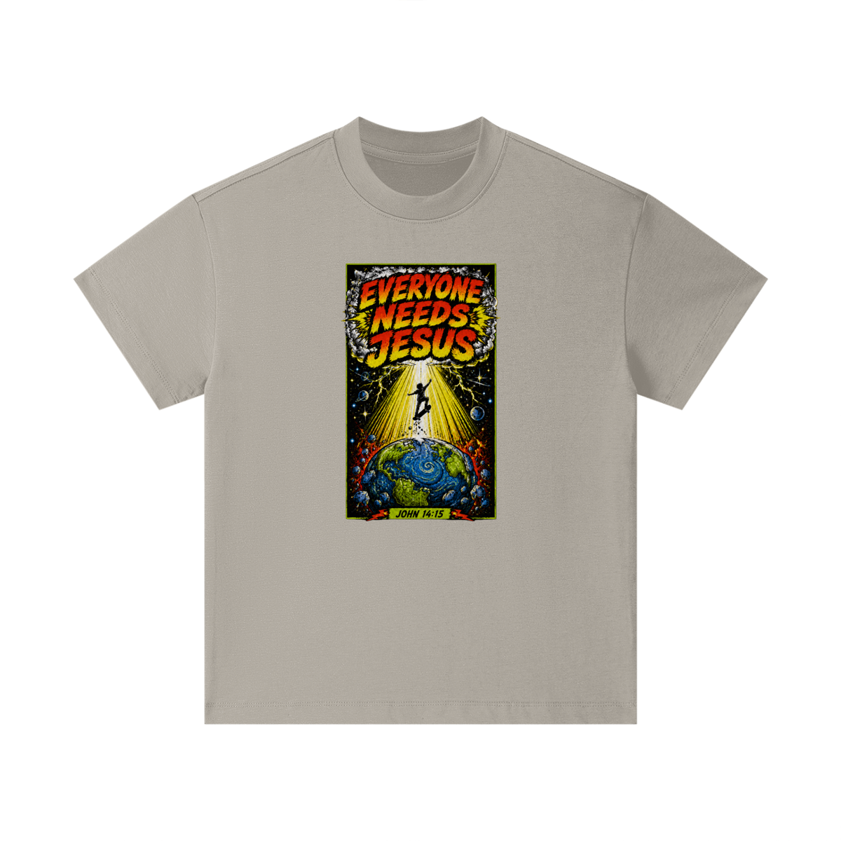 EVERYONE NEEDS JESUS [ JOHN 14:15 ] Kids T-Shirt
